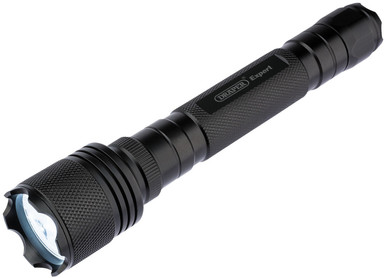 Draper - XPG 1 LED Aluminium Hand Torch 3 x C Batteries Required