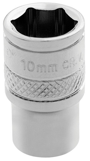 Draper - 1/4inch Sq. Dr. Hi-Torq 6 Point Socket (10mm)