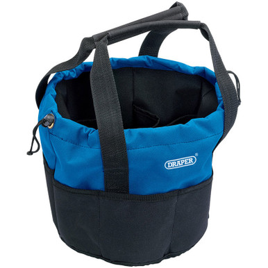 Draper - 14 Pocket Bucket-Shaped Bag