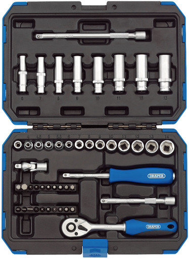 Draper - 1/4inch Sq. Dr. Metric Socket Set (47 Piece)