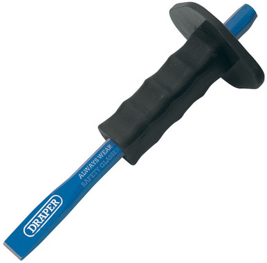 Draper - 19 x 250mm Octagonal Shank Cold Chisel with Hand Guard Sold Loose