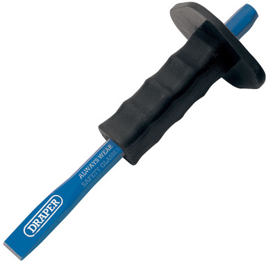 Draper -  Octagonal Shank Cold Chisel with Hand Guard 19 x 250mm