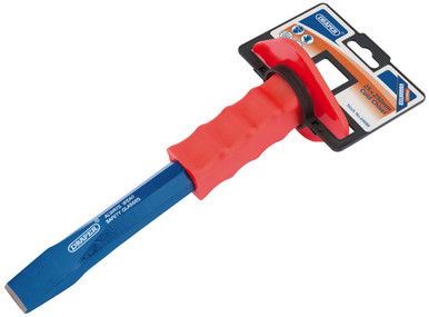 Draper -  Octagonal Shank Cold Chisel with Hand Guard 25 x 250mm