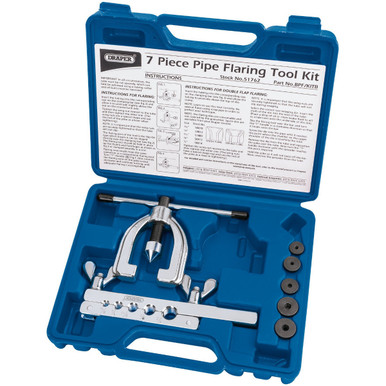 Draper - Brake Pipe Flaring Kit 7 Piece