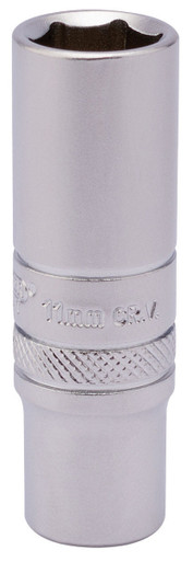 Draper - 1/4inch Sq. Dr. 6 Point Deep Socket (11mm)