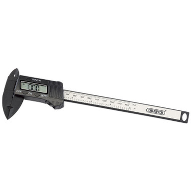 Draper - 150mm or 6inch Carbon Fibre Digital Caliper Gauge