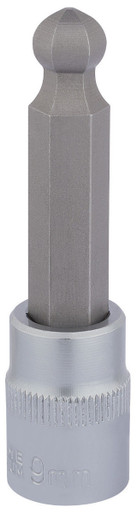 Draper - 3/8inch Sq. Dr. Ball End Hexagonal Socket Bits 9mm