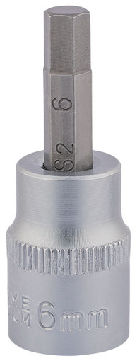 Draper - 3/8inch Sq. Dr. Socket with Hexagonal Bit 6mm