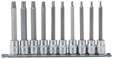 Draper - 3/8inch Sq. Dr. Draper - TX-STAR Plus Socket Bit Set 10 Piece