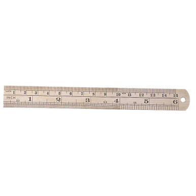 Draper - 150mm/6inch Steel Rule