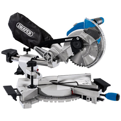 Draper - D20 20V Brushless 185mm Sliding Compound Mitre Saw Bare