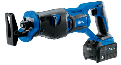 Draper - D20 20V Brushless Reciprocating Saw with 1x 3Ah Battery and Fast Charger