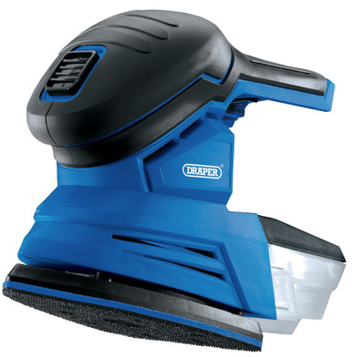 Draper - D20 20V Tri-Base Detail Sander Bare