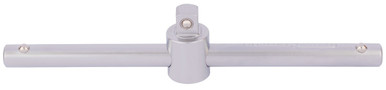 Draper - 3/8inch Sq. Dr. Satin Chrome Sliding T Bar