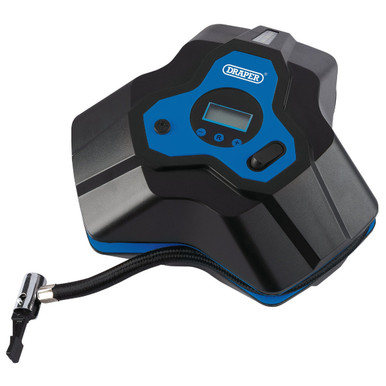 Draper - 12V Mini Digital Air Compressor 150psi