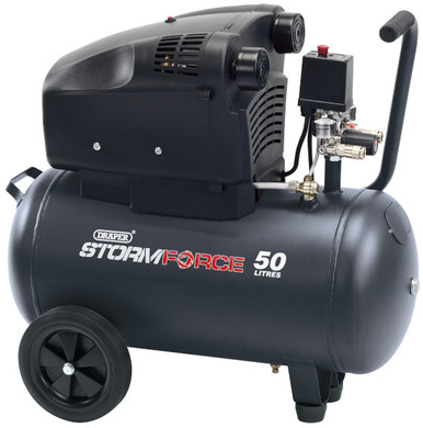 Draper - 50L Air Compressor 1.8kW