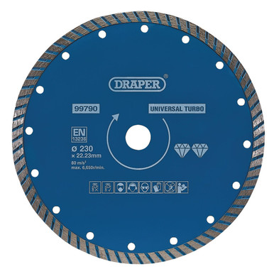 Draper - Turbo Diamond Blade 230mm