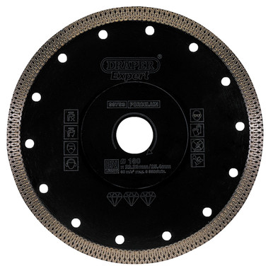 Draper - Turbo-X Porcelain Diamond Blade 180mm