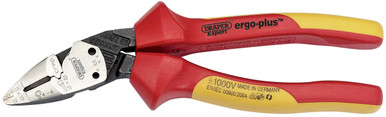 Draper - 185mm Ergo Plus Fully Insulated VDE Pliers