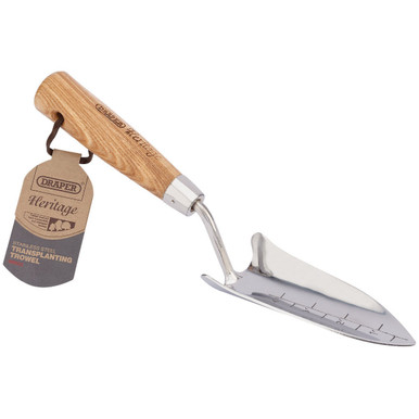 Draper - Draper - Heritage Stainless Steel Transplanting Trowel with Ash Handle