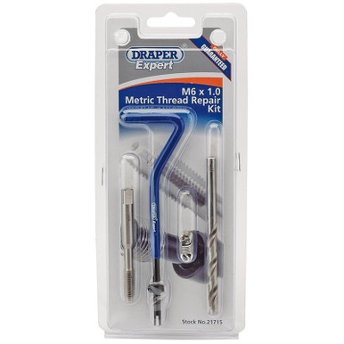 Draper -  M6 x 1.0 Metric Thread Repair Kit