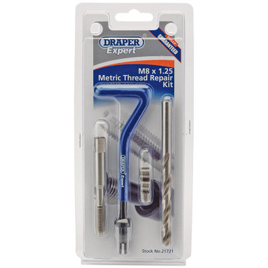 Draper -  M8 x 1.25 Metric Thread Repair Kit
