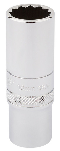 Draper - 3/8inch Sq. Dr. Hi-Torq 12 Point Deep Socket 16mm