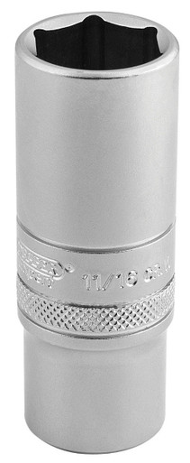 Draper - 3/8inch Sq. Dr. 6 Point Metric Deep Socket 17mm