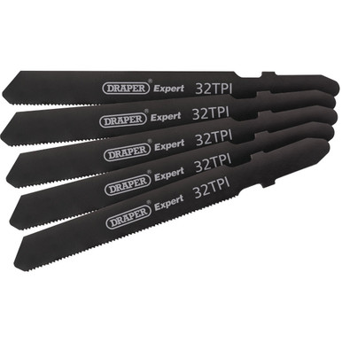Draper - DT118G 92mm Jigsaw Blade Set 5 Piece