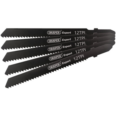 Draper - DT119B 92mm Jigsaw Blade Set 5 Piece