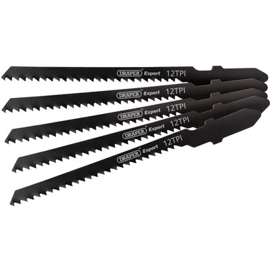 Draper - DT119BO 83mm Jigsaw Blades 5 Piece