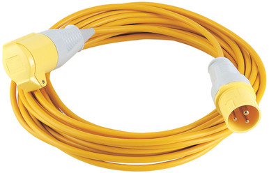 Draper - 110V Extension Cable 14M x 1.5mm