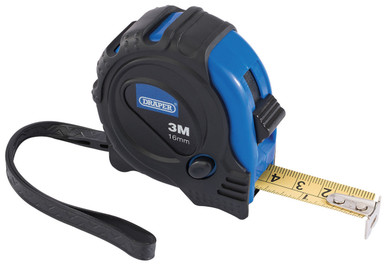 Draper - 3M/10ft x 16mm Measuring Tape