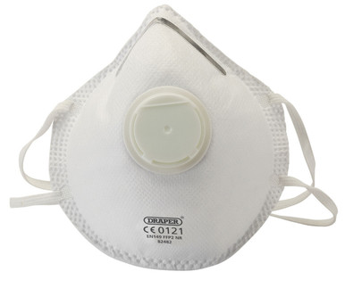 Draper - FFP2 NR Moulded Masks pack of 3