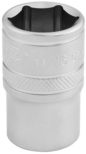 Draper - 1/2inch Sq. Dr. 6 Point Imperial Socket (11/16inch)