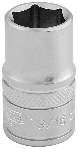 Draper - 1/2inch Sq. Dr. 6 Point Imperial Socket (9/16inch)