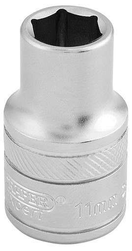 Draper - 1/2inch Sq. Dr. 6 Point Metric Socket (11mm)