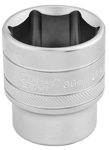 Draper - 1/2inch Sq. Dr. 6 Point Metric Socket (30mm)