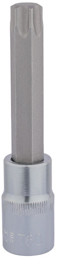 Draper - T60 x 100mm 1/2inch Sq. Dr. Draper - TX-STAR Socket Bit