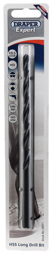 Draper - 10.5 x 184mm HSS Extra Long Drill Bit