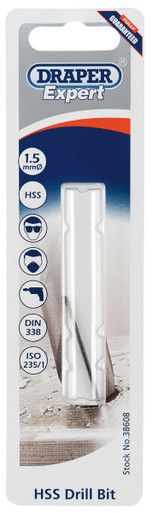 Draper - 1.5mm HSS Drill