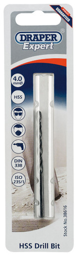 Draper - 4.0mm HSS Drill
