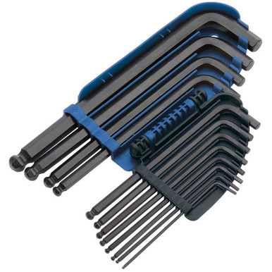 Draper -  Imperial Hexagon and Ball End Hexagon Key Set 12 Piece