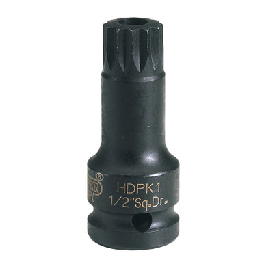 Draper - 1/2 Sq. Dr. Drain Plug Key for VW or Audi