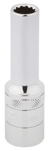Draper - 1/2inch Sq. Dr. Hi-Torq 12 Point Deep Socket (10mm)