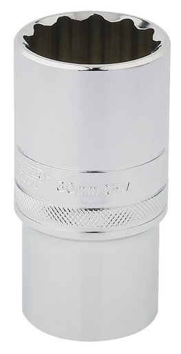 Draper - 1/2inch Sq. Dr. Hi-Torq 12 Point Deep Socket (30mm)