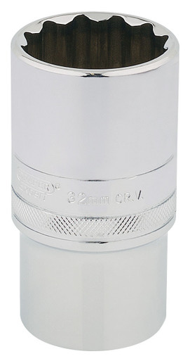 Draper - 1/2inch Sq. Dr. Hi-Torq 12 Point Deep Socket (32mm)