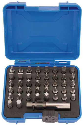 Draper -  Magnetic Bit Holder Set 43 Piece