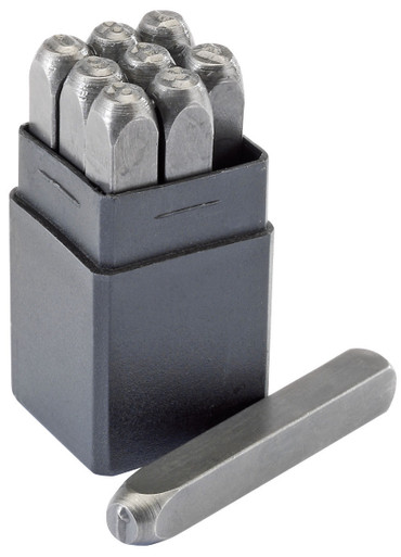 Draper - 0 9 Number Stamp Set Number Height 3/16inch