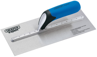 Draper - Soft Grip Stainless Steel Plastering Trowel 280mm